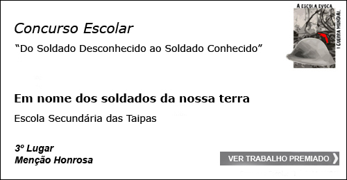 Em nome dos Soldados da nossa terra