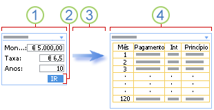 Exemplo de cálculos